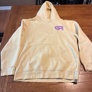 Groove dance competition Yellow Hoodie with Pink Logo